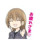 「百合と声と風纏い」スタンプ（個別スタンプ：3）