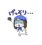 ほっかむりわんこの便利なスタンプ（個別スタンプ：6）