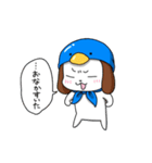 ほっかむりわんこの便利なスタンプ（個別スタンプ：20）