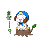 ほっかむりわんこの便利なスタンプ（個別スタンプ：27）