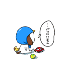 ほっかむりわんこの便利なスタンプ（個別スタンプ：28）