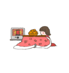 楽しもう冬（個別スタンプ：5）