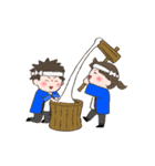 楽しもう冬（個別スタンプ：9）