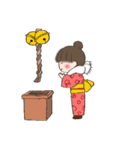 楽しもう冬（個別スタンプ：11）