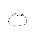 ぱんだとうさぎとねこの餅（個別スタンプ：1）