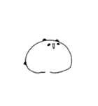 ぱんだとうさぎとねこの餅（個別スタンプ：2）