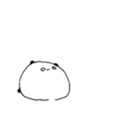 ぱんだとうさぎとねこの餅（個別スタンプ：4）