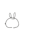 ぱんだとうさぎとねこの餅（個別スタンプ：10）