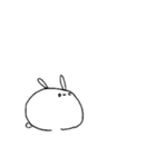 ぱんだとうさぎとねこの餅（個別スタンプ：13）