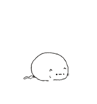 ぱんだとうさぎとねこの餅（個別スタンプ：25）