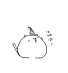 ぱんだとうさぎとねこの餅（個別スタンプ：29）