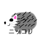 おかしなハリネズミ（個別スタンプ：3）