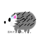 おかしなハリネズミ（個別スタンプ：37）