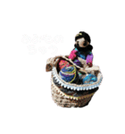 あみぐるみといっしょ！（個別スタンプ：15）