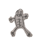 ハロウィンのオバケ（個別スタンプ：4）