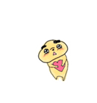 もぐらのスイちゃんのスタンプ。（個別スタンプ：1）