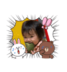 佳槻1歳〜3歳、美輝〜10ヶ月（個別スタンプ：4）
