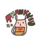 クマみたいなウサギ（個別スタンプ：6）