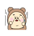 く〜まさん。文字なし。（個別スタンプ：11）