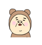 く〜まさん。文字なし。（個別スタンプ：20）