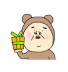 く〜まさん。文字なし。（個別スタンプ：23）