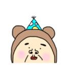 く〜まさん。文字なし。（個別スタンプ：26）