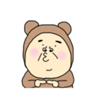 く〜まさん。文字なし。（個別スタンプ：34）