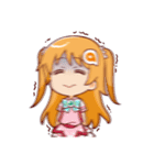 あみあみ☆あみこちゃん（個別スタンプ：24）