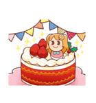 あみあみ☆あみこちゃん（個別スタンプ：29）