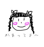 ちょんのお絵描き（個別スタンプ：3）