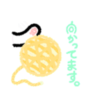 シロねこスタンプฅ^-ω-^ฅ（個別スタンプ：34）