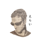 左向きの男（個別スタンプ：3）