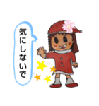 ザイバツサンタ とザイ子ちゃん（個別スタンプ：7）