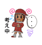 ザイバツサンタ とザイ子ちゃん（個別スタンプ：8）