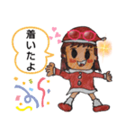 ザイバツサンタ とザイ子ちゃん（個別スタンプ：14）