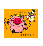 かもねぎぶたとうしさん 日常（個別スタンプ：7）