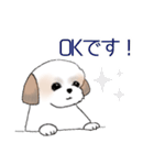 Stickers_Shih Tzu_d シーズースタンプ（個別スタンプ：11）