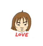 AYA's FACE（個別スタンプ：7）