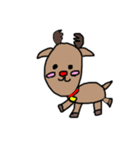 カラフルな動物？人間？生きもの？花？（個別スタンプ：1）