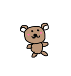 カラフルな動物？人間？生きもの？花？（個別スタンプ：17）