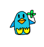 カラフルな動物？人間？生きもの？花？（個別スタンプ：28）