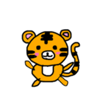 カラフルな動物？人間？生きもの？花？（個別スタンプ：34）