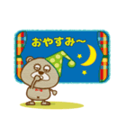 モキモキくまくん（個別スタンプ：6）