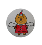 かぴばらかぴちゃんクリスマス（個別スタンプ：5）