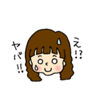 手描きむすめちゃんスタンプ（個別スタンプ：11）