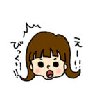 手描きむすめちゃんスタンプ（個別スタンプ：20）