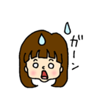 手描きむすめちゃんスタンプ（個別スタンプ：27）