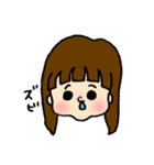 手描きむすめちゃんスタンプ（個別スタンプ：33）