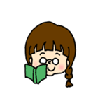 手描きむすめちゃんスタンプ（個別スタンプ：39）