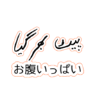 ウルドゥー・日本語スタンプ Urdu-Japanese（個別スタンプ：32）